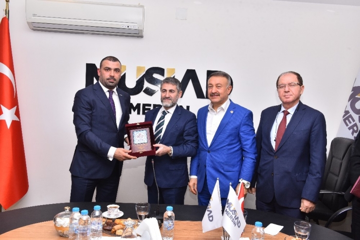 Bakan Yardımcısı Nebati, Müsiad Mersin Şubesi’ni Ziyaret Etti