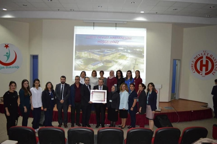 Çorlu Devlet Hastanesi Anne Dostu Hastane Oldu