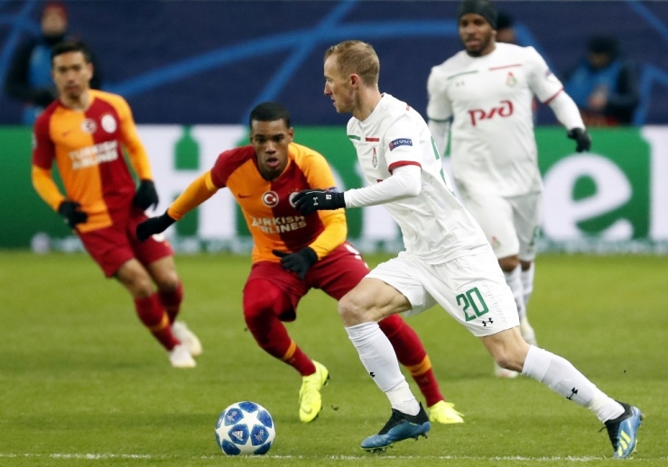 Uefa Şampiyonlar Ligi: Lokomotiv Moskova: 1 - Galatasaray: 0 (İlk Yarı)