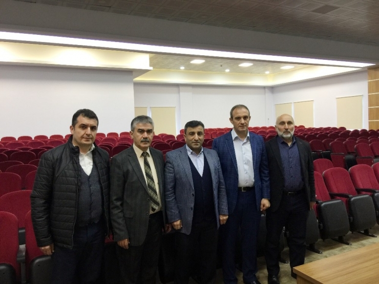 Ak Parti Ortahisar İlçe Başkanı Temel Altunbaş’tan İmam Hatip Lisesine Ziyaret