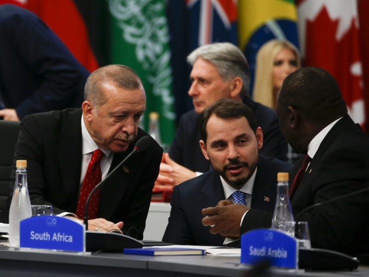 Cumhurbaşkanı Erdoğan, Güney Afrika Cumhurbaşkanı İle Görüştü