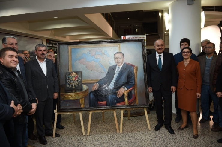 Kastamonu Belediyesinde “Dostluk, Kardeşlik” Sergisi Açıldı