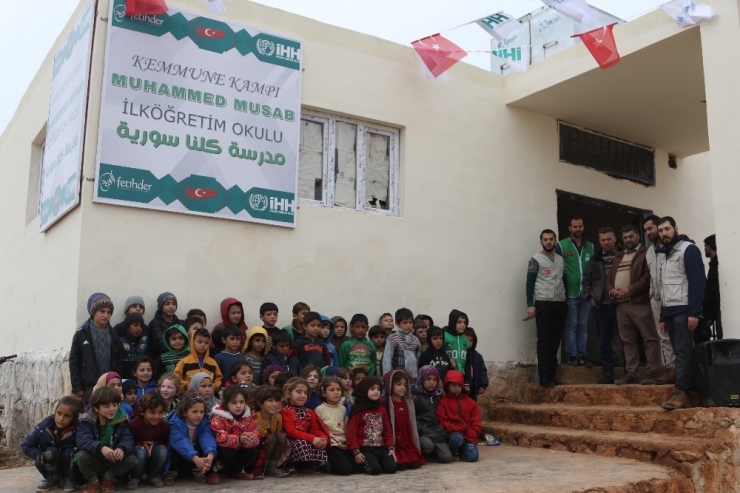 Fetih-der Ve İhh’dan İdlib’e Okul