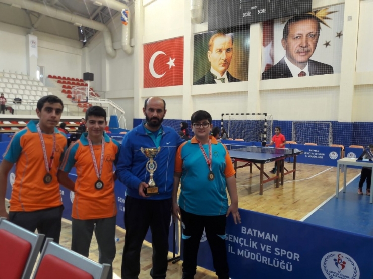 Haliliye Belediyespor Masa Tenisi Takımı Başarı Sağladı