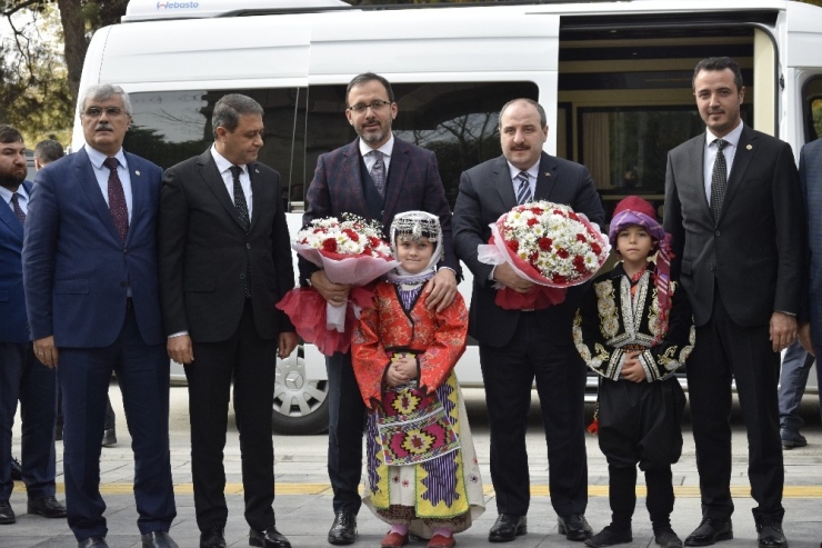 Bakan Varank Ve Bakan Kasapoğlu Burdur’da