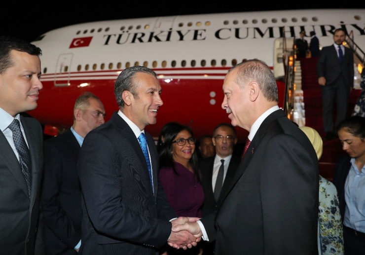 Cumhurbaşkanı Erdoğan Venezuela’da