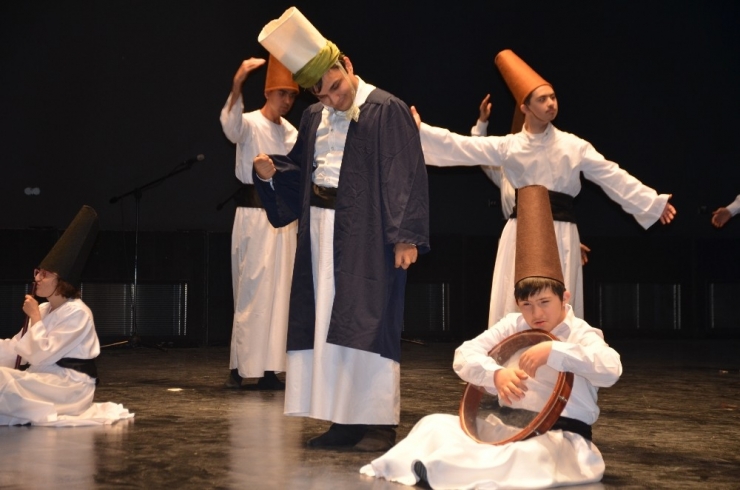 Özel Gereksinimli Çocukların Müzik, Semazen Ve Halk Oyunları Gösteri Büyük Beğeni Topladı