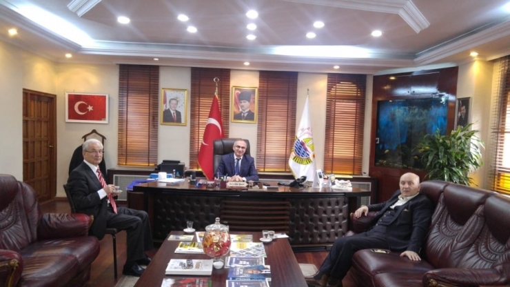 Başmüşavir Şallı’dan, Başkan Yılmazer’e Ziyaret