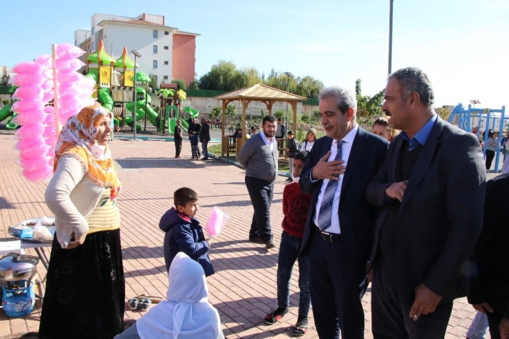 Demirkol İlçede Park Çalışmalarını İnceledi