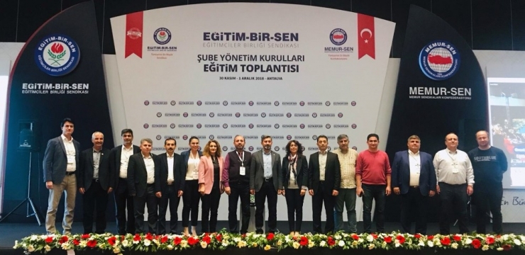 Uçak, Eğitim Bir-sen ‘13’üncü Türkiye Buluşması’na Katıldı