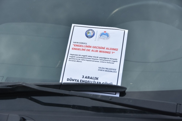 Salihli Belediyesi Farkındalık Çalışması: