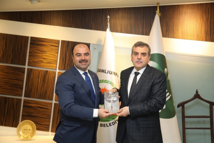 Şanlıurfa Büyükşehir Belediyesi Başkan Adayı Beyazgül’den Mevcut Başkan Çiftçi’ye Ziyaret