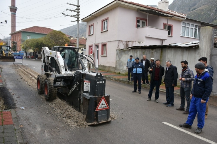 İnönü Belediyesi Martlı Suyu’nda Kazıya Başladı