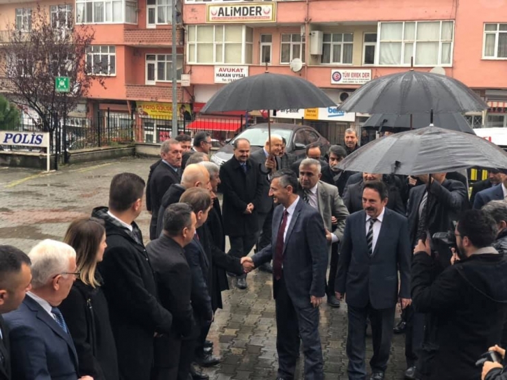 Vali Bektaş Alaplı Kaymakamını Ziyaret Etti