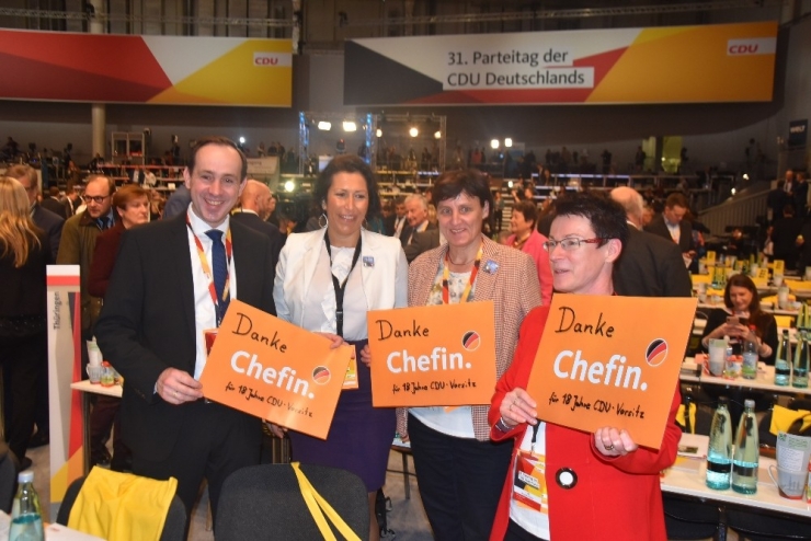 Merkel, Cdu’ya Birlik Mesajları İle Veda Etti