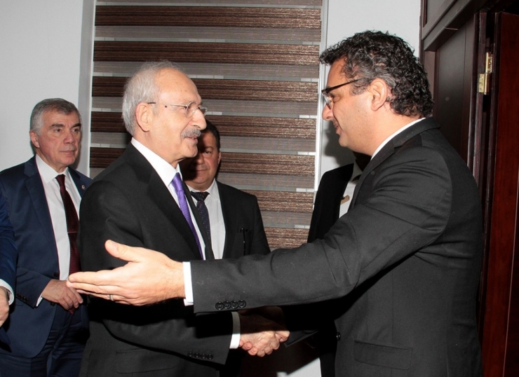 Kktc Başbakanı Erhürman, Kılıçdaroğlu’nu Kabul Etti