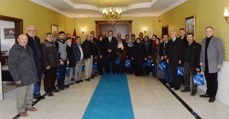 Şehit Yakınlarından Vali Memiş’e Ziyaret