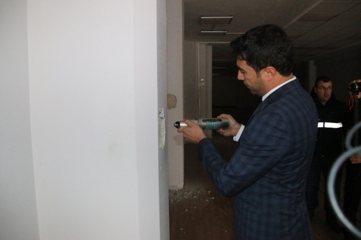 Düzce’de Binaların Röntgeni Çekiliyor