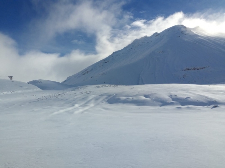 Davraz’da Kar Kalınlığı 13 Santimetreye Ulaştı