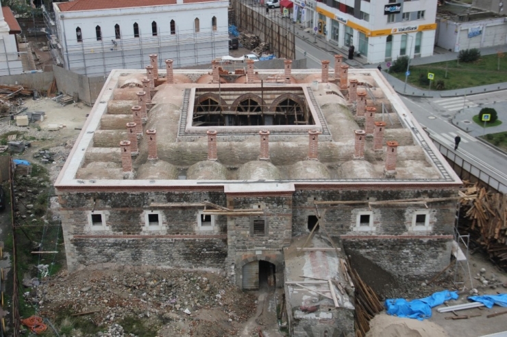 510 Yıllık Tarihi Taşhan’ın Restorasyonu 2019’da Tamamlanıyor