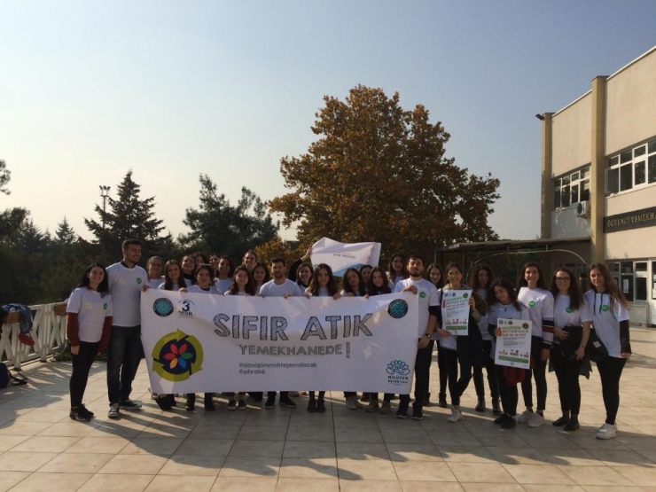 Uludağlı Öğrencilerden ‘Sıfır Atık’ Seferberliği