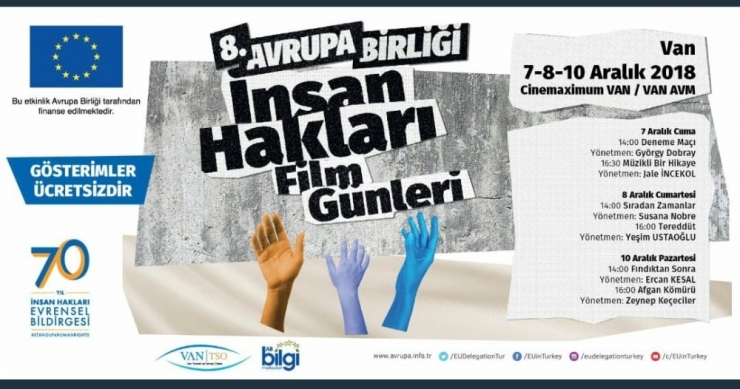 Van Tso Ab Bilgi Merkezinden Ab 8. İnsan Hakları Film Günleri