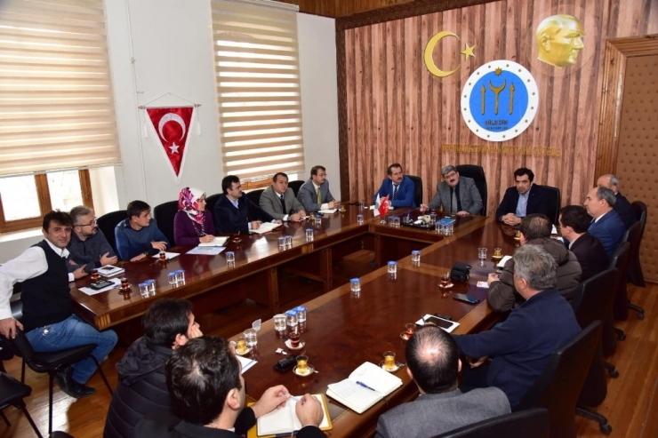 Başkan Can, Birim Müdürleriyle Bir Araya Geldi