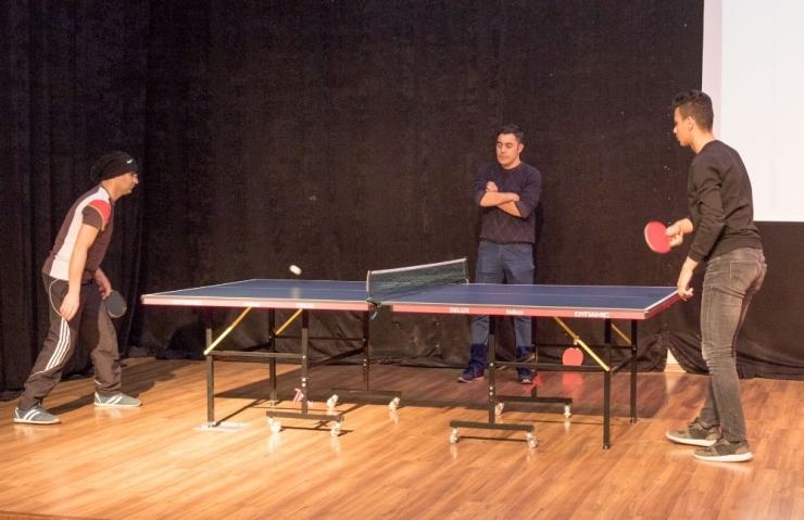 Hacılar 1. Masa Tenisi Turnuvası Başladı