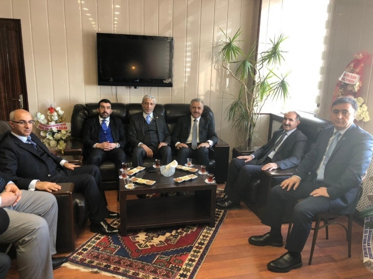 Ak Parti Milletvekilleri Ve İl Başkanından Rektör Kapu’ya Ziyaret