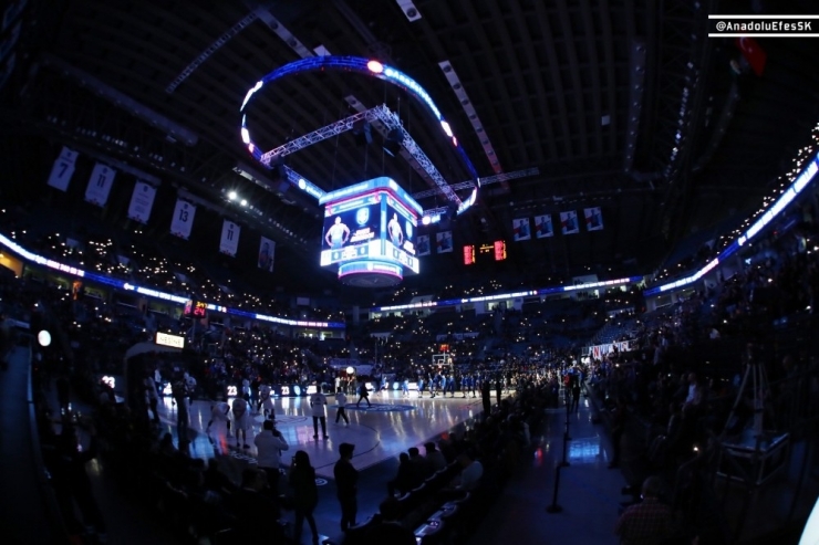 Anadolu Efes’in Konuğu Buducnost Volı Podgorica