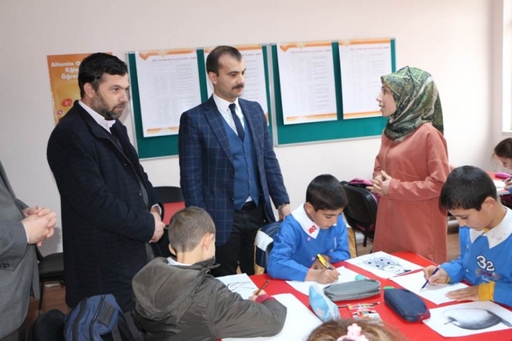 Kaymakam Yenigün’den Kurslara Ziyaret