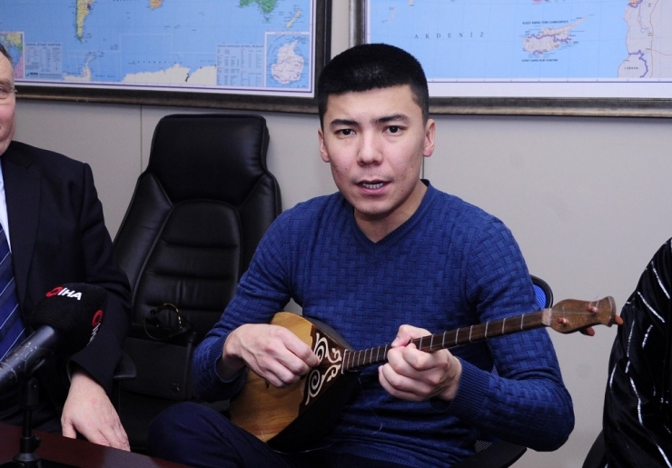 Kazakistan Elsana Ruhaniyet Vakfı’ndan İha’ya Ziyaret