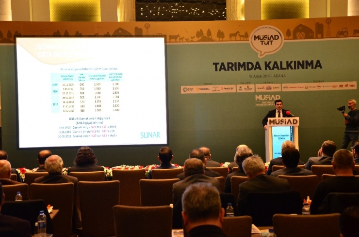 Adana’da "Tarımda Kalkınma" Buluşması