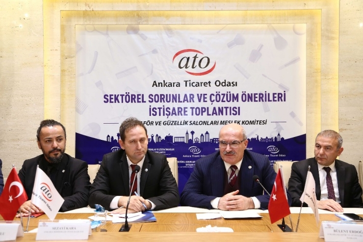 Ato’da Kuaför Ve Güzellik Salonlarının Sorunları Mercek Altına Alındı