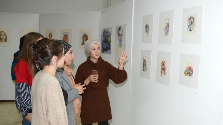 Güzel Sanatlar Fakültesi’nden Karma Suluboya Sergisi