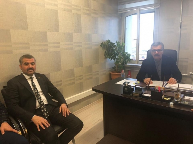 Mhp’li Avşar’dan Seçim Kurulu Müdürlerine Ziyaret