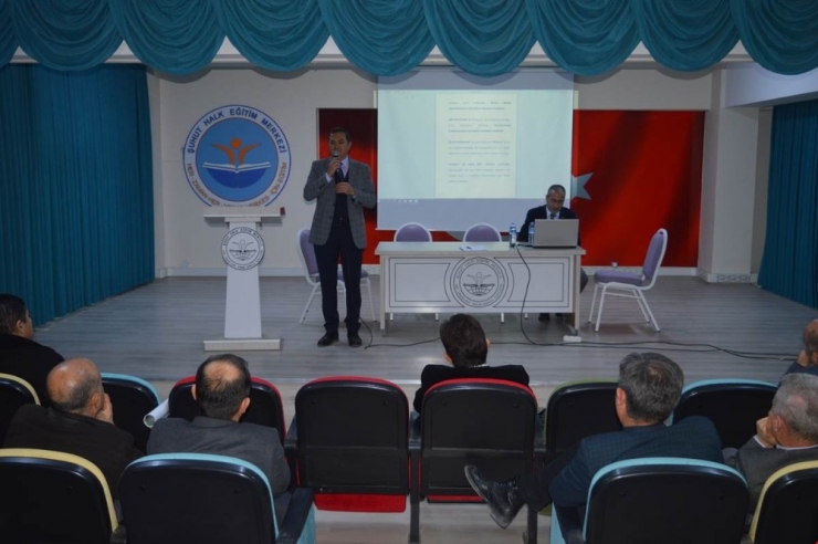 Kaymakam Kaya Okul Müdürleri İle Bir Araya Geldi