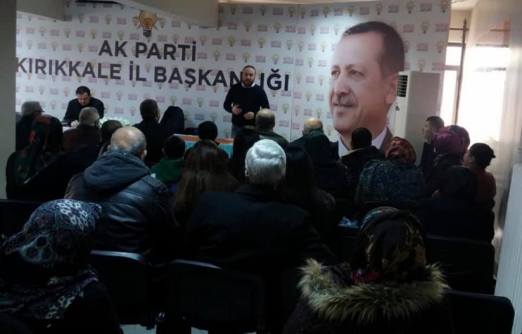 Ak Parti Kırıkkale Seçim Hazırlıklarını Sürdürüyor