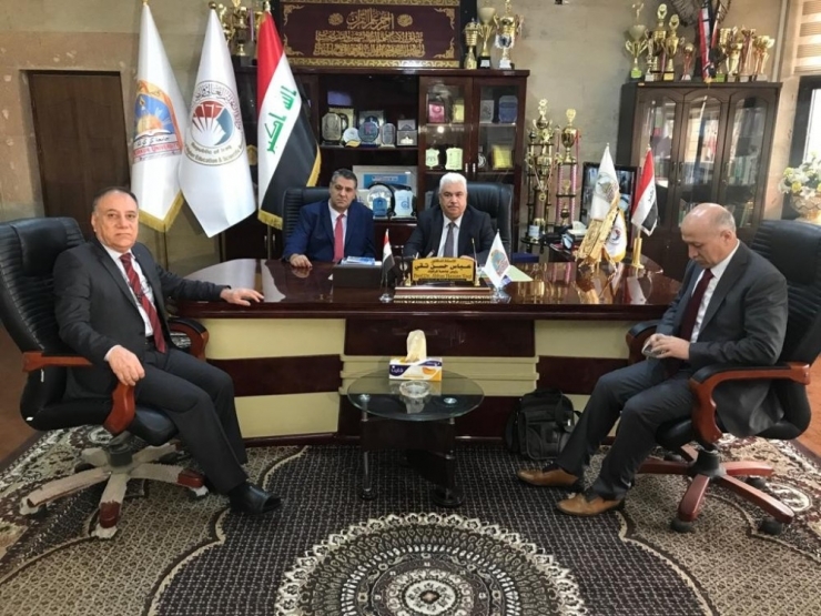 Rektör Polat, Kerkük Üniversitesini Ziyaret Etti