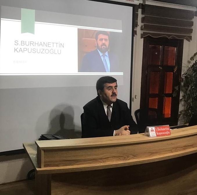 Kapusuzoğlu’ndan “Buhara’dan Balkanlara Sarı Saltuk” Konferansı