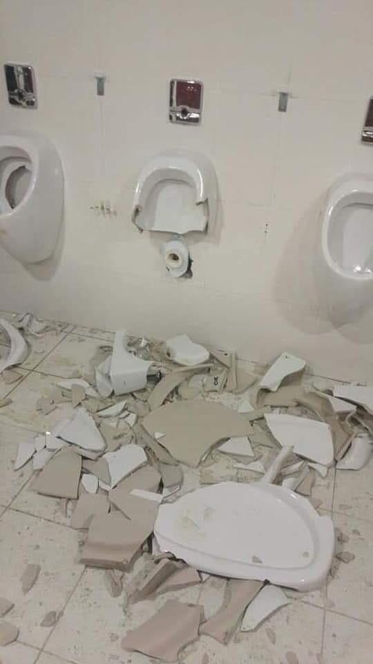 Çaykur Rizespor Taraftarları Medical Park Stadyumu’na Zarar Verdi