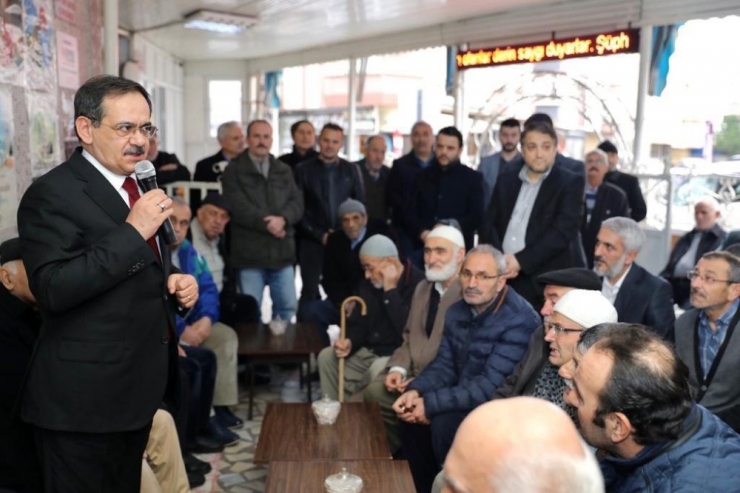 Demir Ve Tok Mahallelilerin Sorunlarını Yerinde Dinliyor