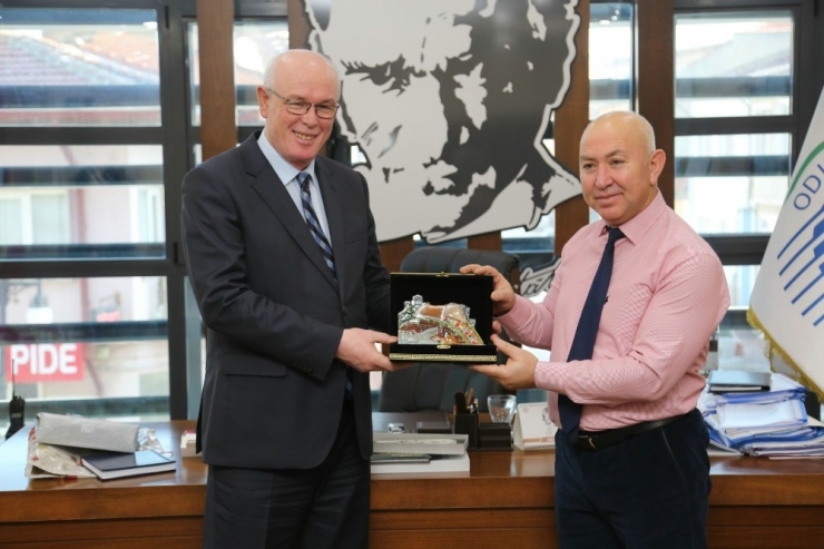 Kardeş Kent Razgrad’dan Başkan Kurt’a Ziyaret