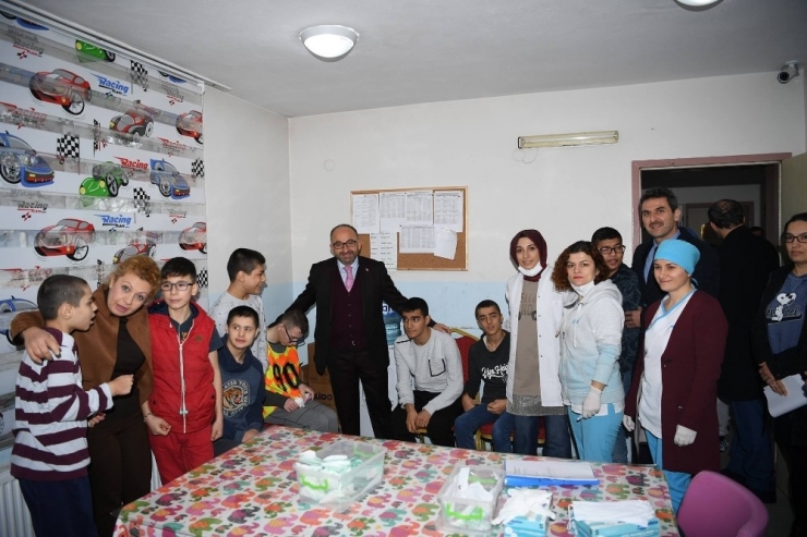 Kartepe’de Engellilere Ağız Ve Diş Sağlığı Taraması Yapıldı