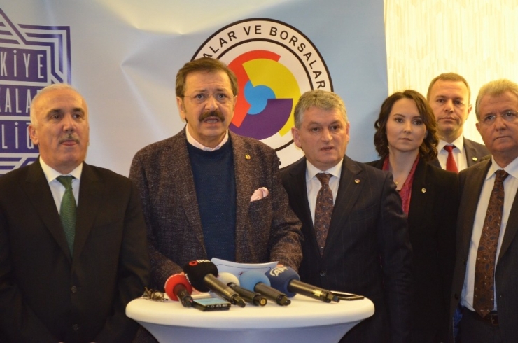 Tobb Başkanı Hisarcıklıoğlu: “Ekonomimizde Olumlu Gelişmeler Var”