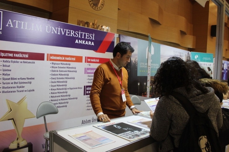 Fuarda Atılım Üniversitesi Standına Yoğun İlgi