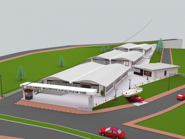 Kastamonu Belediyesi’nden Yeni Pazaryeri Projesi