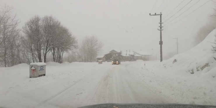 Kocaeli’de Beklenen Kar Yağışı Başladı