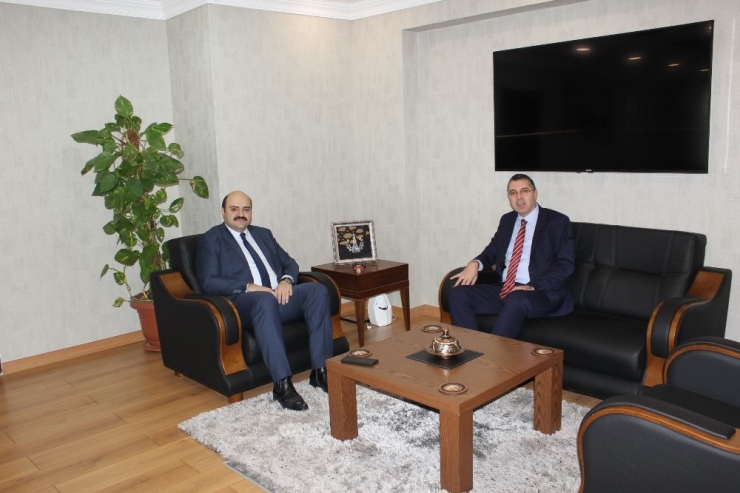 Başsavcı Bölükbaşı’ndan Başkan Orhan’a Ziyaret