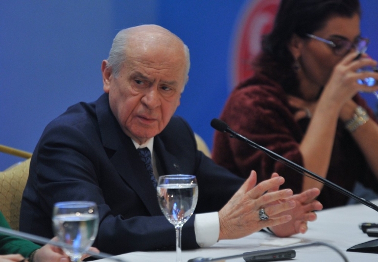 Mhp Genel Başkanı Devlet Bahçeli: